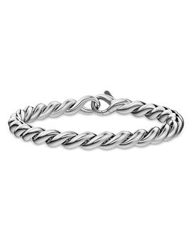 David Yurman Sculpted Cable Chain Bracelet in Sterling Silver 5.7mm