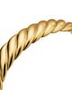 David Yurman Sculpted Cable Flex Bracelet in 18K Yellow Gold, 11mm - 4