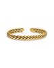 David Yurman Sculpted Cable Flex Bracelet in 18K Yellow Gold, 7.5mm - 3