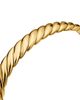 David Yurman Sculpted Cable Flex Bracelet in 18K Yellow Gold, 7.5mm - 4