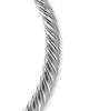 David Yurman Sculpted Cable Flex Necklace in Sterling Silver, 11mm - 4