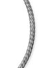 David Yurman Sculpted Cable Flex Necklace in Sterling Silver, 5mm - 4