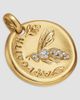 David Yurman Women's Aphrodite Medallion Amulet in 18K Yellow Gold with Diamonds, 28.3MM - 2