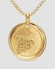David Yurman Women's Aphrodite Medallion Amulet in 18K Yellow Gold with Diamonds, 28.3MM - 3