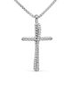 David Yurman Women's Crossover Cross Necklace in Sterling Silver - 7