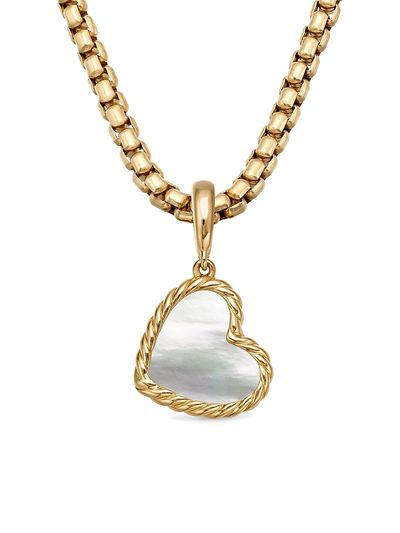 David Yurman Women's DY Elements Heart Amulet in 18K Yellow Gold