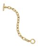 David Yurman Women's DY Madison Toggle Chain Bracelet in 18K Yellow Gold, 8.5MM - 3