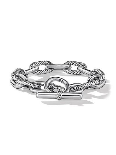David Yurman Women's DY Madison Toggle Chain Bracelet in Sterling Silver, 11mm