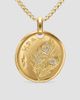 David Yurman Women's Hera Medallion Amulet in 18K Yellow Gold with Diamonds, 28.3MM - 1