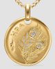 David Yurman Women's Hera Medallion Amulet in 18K Yellow Gold with Diamonds, 28.3MM - 4