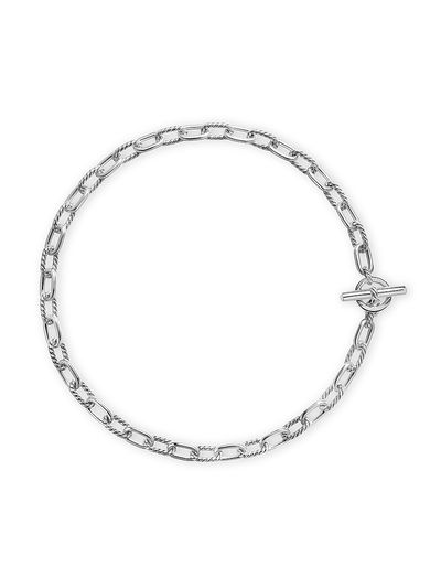 David Yurman Women's Madison Toggle Chain Necklace in Sterling Silver, 8.5MM