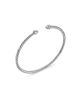 David Yurman Women's Micro Cable Flex Bracelet in Sterling Silver - 2