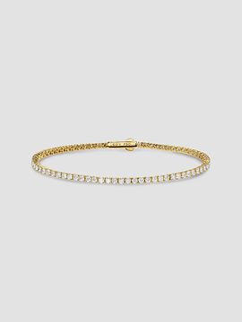David Yurman Women's Mini Tennis Bracelet in 18K Yellow Gold