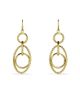 David Yurman Women's Mobile Chain Link Drop Earrings in 18K Yellow Gold, 37mm - 1