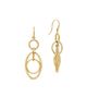 David Yurman Women's Mobile Chain Link Drop Earrings in 18K Yellow Gold, 37mm - 3