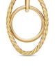 David Yurman Women's Mobile Chain Link Drop Earrings in 18K Yellow Gold, 37mm - 4