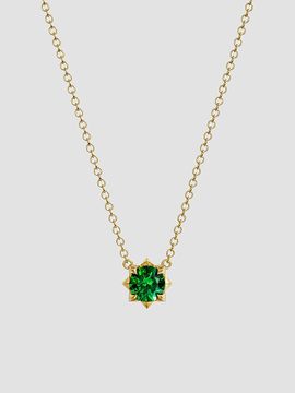 David Yurman Women's Petite Pavé Pendant Necklace in 18K Yellow Gold