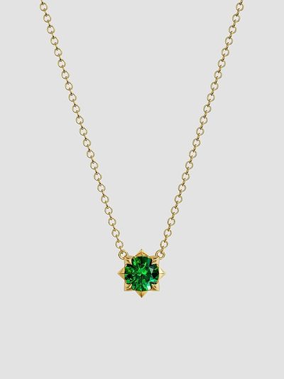 David Yurman Women's Petite Pavé Pendant Necklace in 18K Yellow Gold