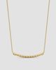 David Yurman Women's Sculpted Cable Bar Necklace in 18K Yellow Gold, 2.7MM - 1