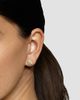 David Yurman Women's Sculpted Cable Stud Earrings in 18K Yellow Gold with Diamonds, 9MM - 3