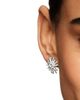 David Yurman Women's Starburst Stud Earrings in Sterling Silver with Diamonds, 19mm - 2