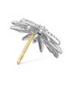 David Yurman Women's Starburst Stud Earrings in Sterling Silver with Diamonds, 19mm - 5