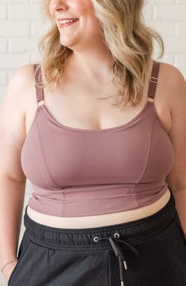 Davin & Adley Davin & Adley Busty Size Amelia Pumping and Nursing Crop Cami