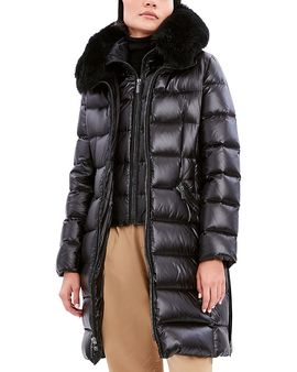 Dawn Levy Dawn Levy Kat Shearling Trim Down Puffer Coat