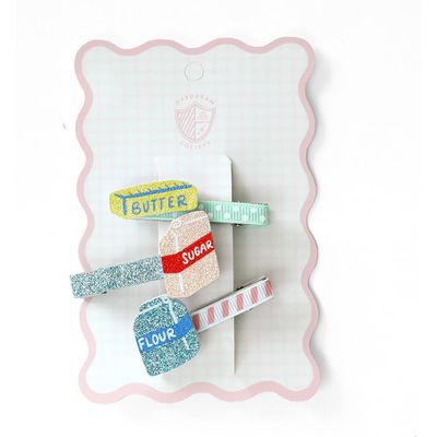 Daydream Society Daydream Society Baking Spirits Bright Baking Hair Clip Set