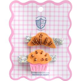 Daydream Society Daydream Society Breakfast Pastry Hair Clip Set