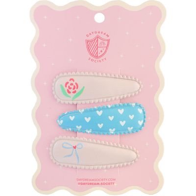 Daydream Society Daydream Society Love Birds Printed Hair Clip Set