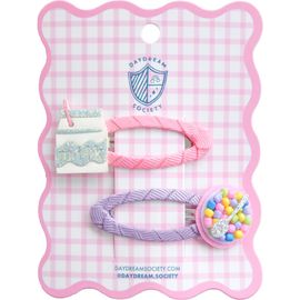 Daydream Society Daydream Society Milk and Cereal Hair Clip Set