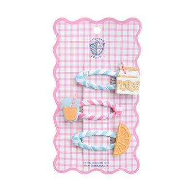 Daydream Society Daydream Society Orange Juice Hair Clip Set