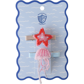 Daydream Society Daydream Society Seaside Jellyfish & Starfish Clip Set