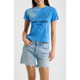 Daydreamer Daydreamer Doe Lodge Graphic Burnout Tee