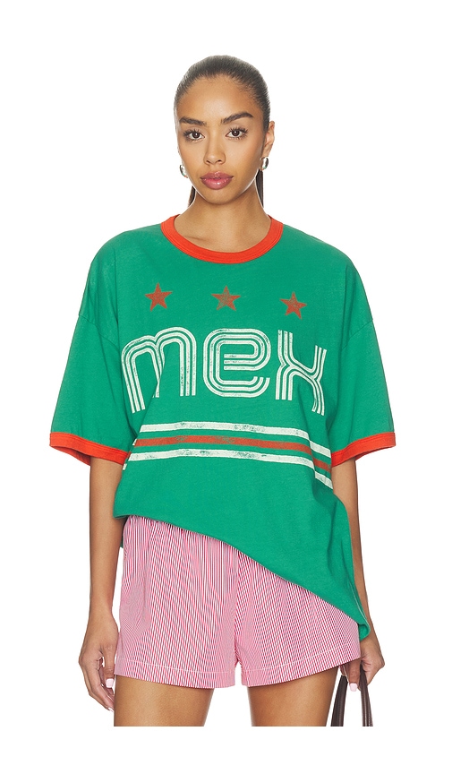 DAYDREAMER - Mexico World Cup Oversized Ringer Tee