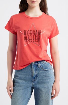 Daydreamer Daydreamer Morgan Wallen Rhinestone Star Graphic T-Shirt
