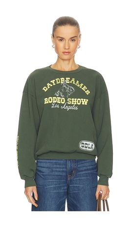 DAYDREAMER DAYDREAMER Rodeo Show Oversized Crew Sweatshirt