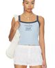 DAYDREAMER DAYDREAMER Siren Song Pointelle 90s Tank Top - 1