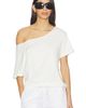 DAYDREAMER DAYDREAMER Solid Off The Shoulder Tee - 1