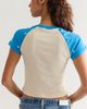 Daydreamer Daydreamer Star Cropped Raglan Sleeve Tee - 2