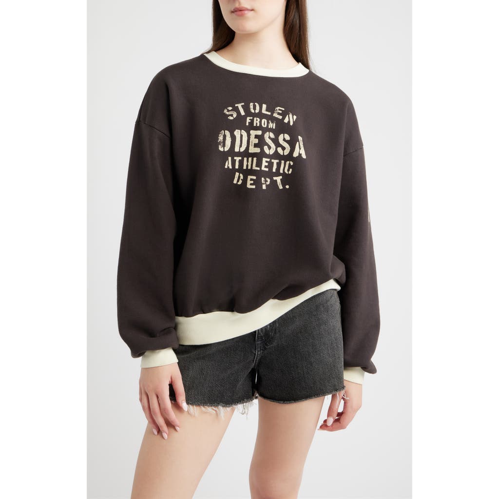 Daydreamer Daydreamer Stolen from Odessa Oversized Graphic Sweatshirt