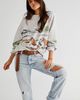 Daydreamer Running Horses Oversized Crewneck - 1