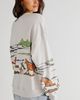 Daydreamer Running Horses Oversized Crewneck - 2