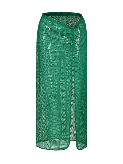 DAZE DAYZ EMERALD Sheer Skirt