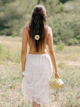 DAZE DAYZ Soonsoo Midi Tiered Skirt