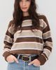 DAZE DAZE Carlyle Everyday Sweater Dune Stripe - 2
