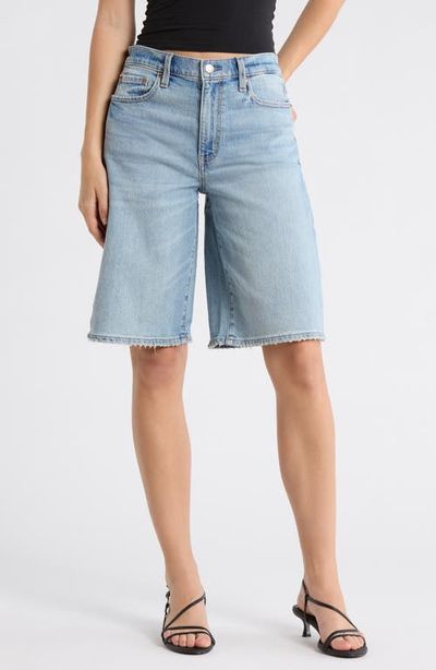 DAZE DAZE Cruiser Distressed Denim Bermuda Shorts