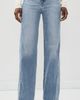 DAZE DAZE Far Out Seaming High Rise Wide Leg Jeans Make Believe - 2