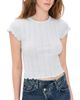 DAZE DAZE Lily Baby Tee Powder Blue - 1